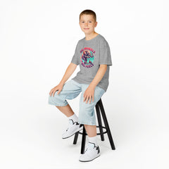 Graphic Kids Tee - Big Wheels Big Feels Elephant