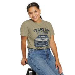 Retro Pontiac 1971 Trans Am High Output -455 Unisex Comfort Colors Garment Dyed T-Shirt