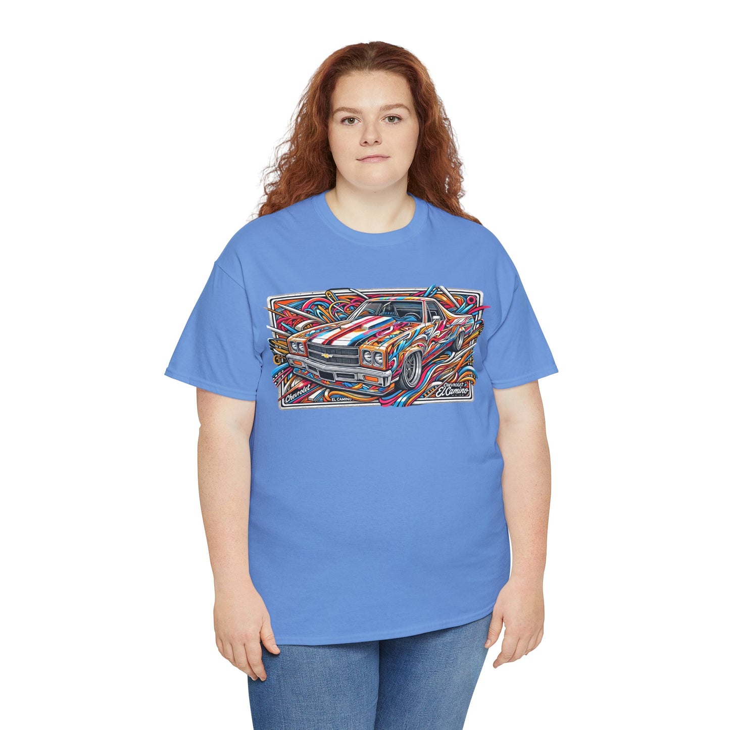 Graffiti Mania Chevrolet El Camino Graphic - Unisex Heavy Cotton Tee