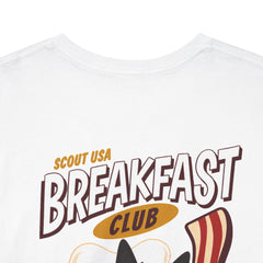 Breakfast Club Dog T‑Shirt — Retro Bacon & Eggs Graphic Tee