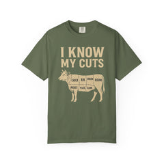 Funny Cow Cuts Unisex T-Shirt - Gift for Meat Lovers, BBQ Parties