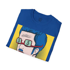 Dumb And Broke Guy Unisex Softstyle T-Shirt  Pop Art