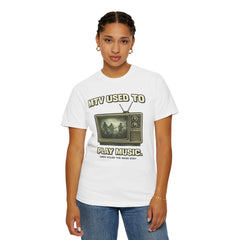 MTV Used to Play Music T-Shirt — Retro TV Graphic Tee