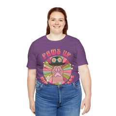Funny Cat Paws Up Hip Hop Heads - Graphic Tee
