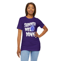 Summer Meltdown Graphic Tee — "Summer Melt Down" Sun Design