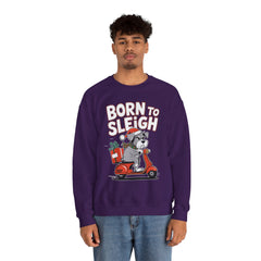 Born To Sleigh - Unisex Heavy Blend™ Crewneck Sweatshirt