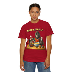 Grill-A-Gorilla Vintage BBQ Ape Cook T-Shirt