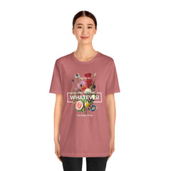 You Can Be WHATEVER You Want To Be Floral Unisex Tee