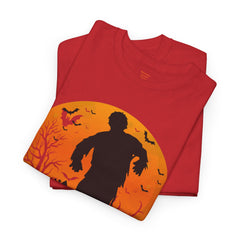 HAUNTED HOUSE ZOMBIE! Graphic Unisex Heavy Cotton Tee