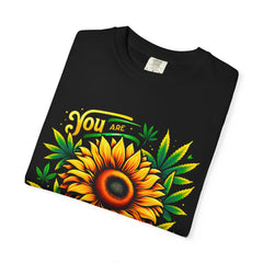 Sunflower 'You Are My Sunshine' Cannabis Graphic T-Shirt
