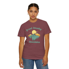 Great Smoky National Park National Park Graphic, Comfort Colors Soft Relaxed Fit Unisex Garment-Dyed T-shirt