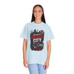 Raccoon City Graphic T-Shirt — "Welcome to Raccoon City" Horror Gamer Tee
