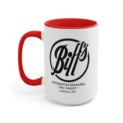 Biff's Automotive Detailing Mug,Back To The Future,Car detailing mug,BTTF Novelty Mug,car enthusiast gift,movie merchandise mug,Biff Tannen