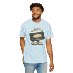 Be Kind Rewind Cassette T-Shirt — Retro 80s Vintage Tape Tee