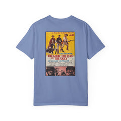 Vintage The Good The Bad And The Ugly Western Movie Front And Back Graphic T-Shirt