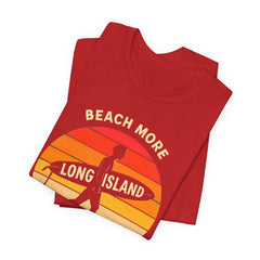 Tobay Beach Vibes Unisex Tee - Surf's Up Long Island | Summer Shirt