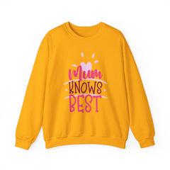 MUM KNOWS BEST SweatShirt,Mums Day Gift,Mum lover gift,Mum inspired shirt,mothers day present,birthday gift,unique mum gift,best mum ever