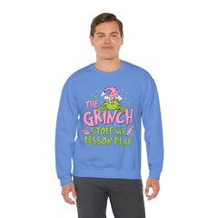 Grinch Stole My Lesson Plan Sweatshirt
