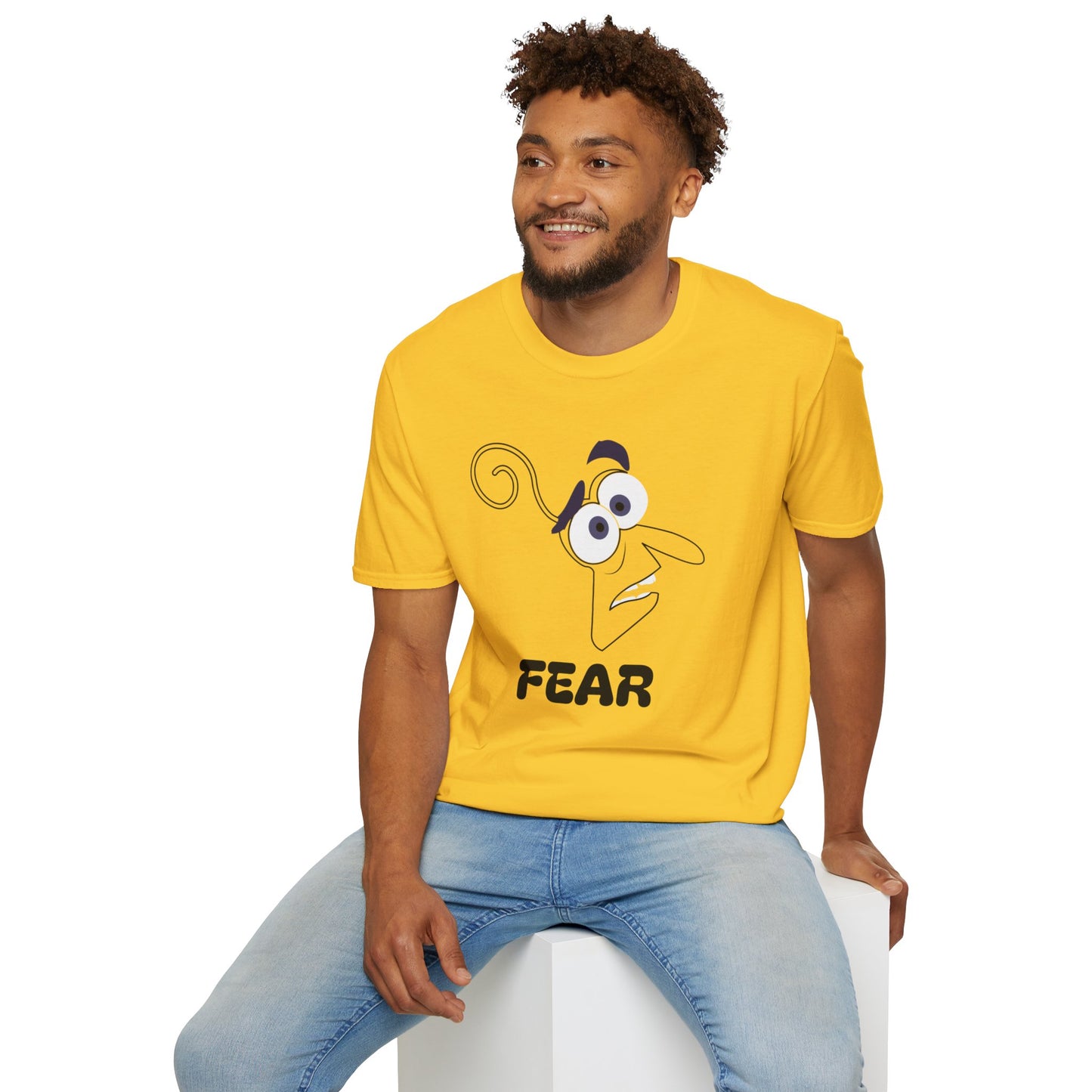 FEAR Emotion Graphic Unisex Softstyle T-Shirt