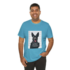 K9 Mugshot Personalized with your Dog T-Shirt