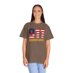 Vintage 911 Dispatcher Garment Dyed T-Shirt