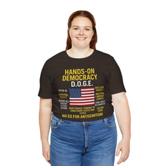 Hands-On Democracy Graphic Tee - Unisex