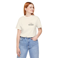 Dog Mom T-Shirt — Personalized Your Dog Image  Tee (Custom Name)