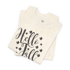 Hello Fall - Unisex Jersey Short Sleeve Tee