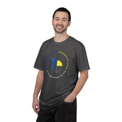 Blue French Horn & Yellow Umbrella T-Shirt — HIMYM Fan Tee