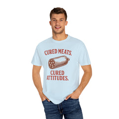 Cured Meats Graphic Tee - Funny Foodie Wear, Gift for Meat Lovers