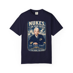 Nukes I Am Your Father Vintage United States Navy Nuclear Power Submarine Graphic T-Shirt