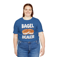 Funny Bagel Dealer Tee - Graphic Shirt