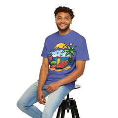 Tropical Vibes Unisex T-Shirt - Summer Fun Design