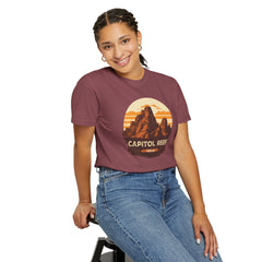 Capitol Reef National Park Graphic, Comfort Colors Soft Relaxed Fit Unisex Garment-Dyed T-shirt