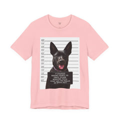 K9 Mugshot Personalized with your Dog T-Shirt