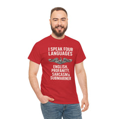 Funny United States Submarine Multilingual T-Shirt