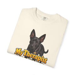 My Therapist Has a Wet Nose Personalized with your dog(s) image T-Shirt