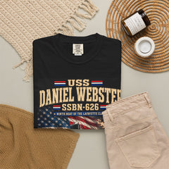 USS Daniel Webster SSBN-626 Submarine T-Shirt — Forty One for Freedom Military Tribute Tee