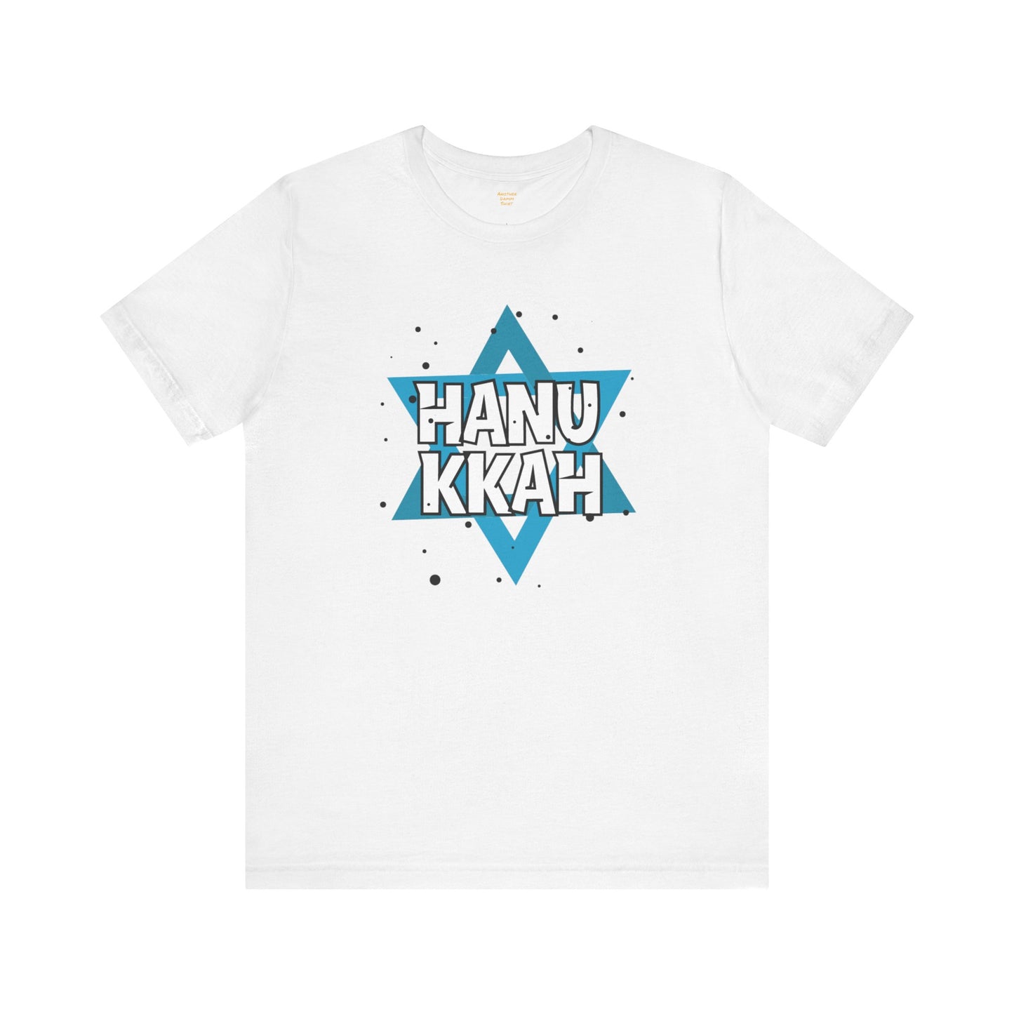 Happy Hanukkah Star Of David - Unisex Jersey Short Sleeve Tee