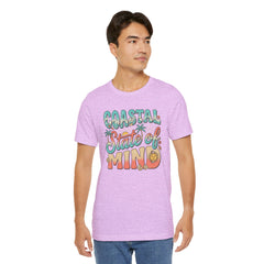 Coastal State of Mind Tee — Retro Beach Graphic T-Shirt