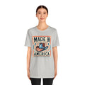 Made In America Cowboy Hat Graphic, Unisex Jersey Short Sleeve Tee