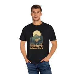 Yosemite National Park Graphic, Comfort Colors Soft Relaxed Fit Unisex Garment-Dyed T-shirt