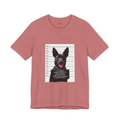 K9 Mugshot Personalized with your Dog T-Shirt