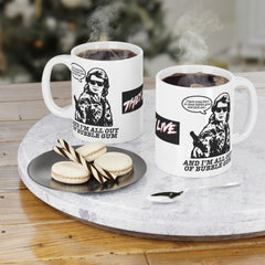 Rowdy” Roddy Piper, They Live 80s Movie,nThree Graphic Ceramic Mugs (11oz\15oz\20oz)