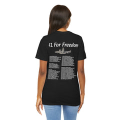 41 For Freedom FBM Fleet Ballistic Missile Submarine Unisex Jersey Short Sleeve Tee