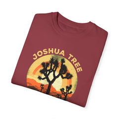 Joshua Tree National Park Graphic, Comfort Colors Soft Relaxed Fit Unisex Garment-Dyed T-shirt