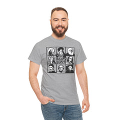 The Brainy Bunch Tee — Vintage Scientist Portraits Graphic T-Shirt