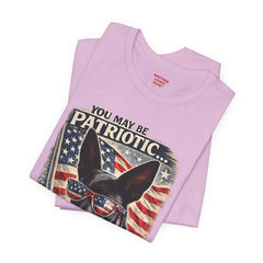 Personalized with your Dogs name and image - Patriotic Dog T-Shirt