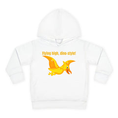Flying high, dino-style! - Toddler Pullover Fleece Hoodie