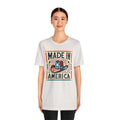 Made In America Cowboy Hat Graphic, Unisex Jersey Short Sleeve Tee